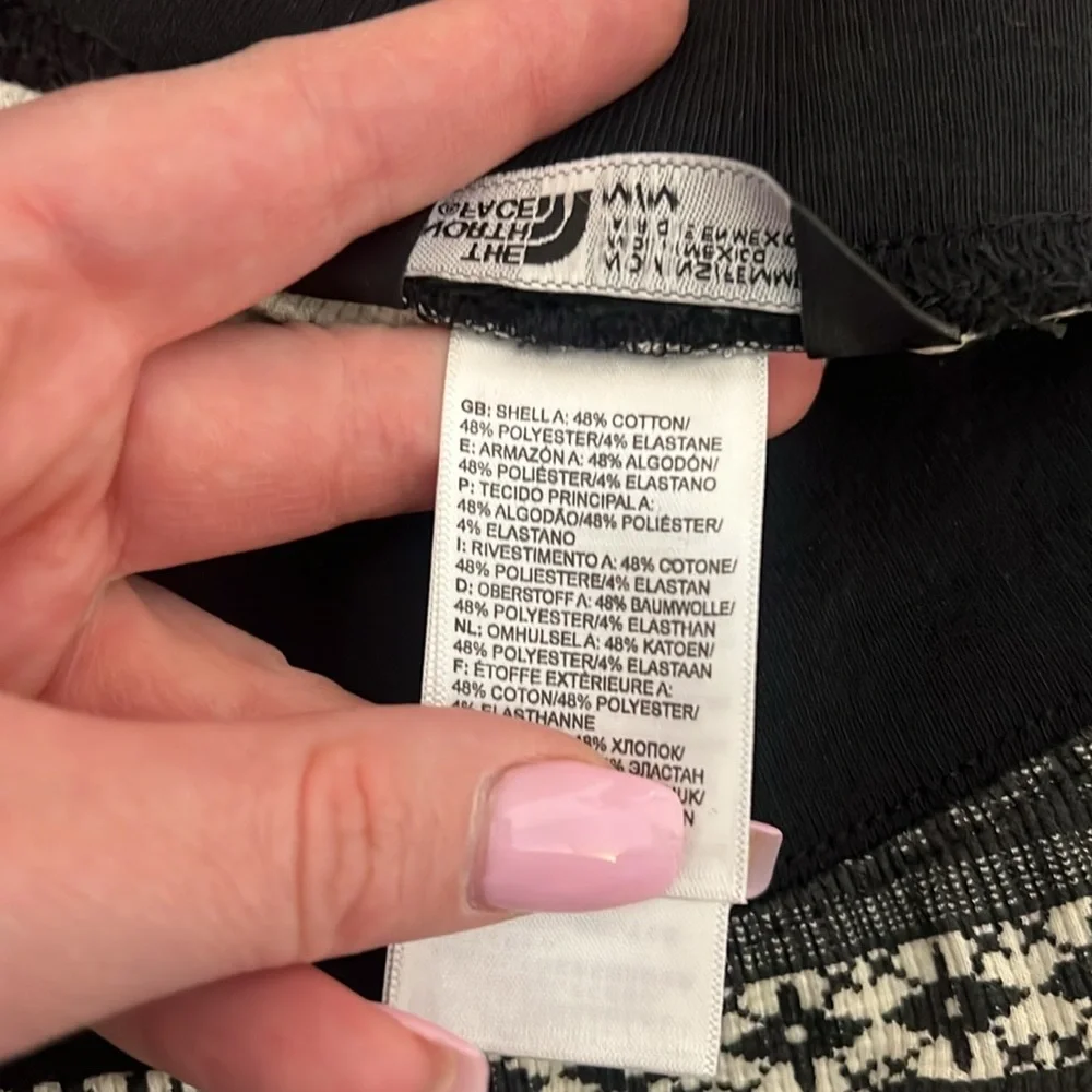 The North Face Holiday Nordic Waffle Joggers Leggings Base Layer Medium - Picture 6 of 7